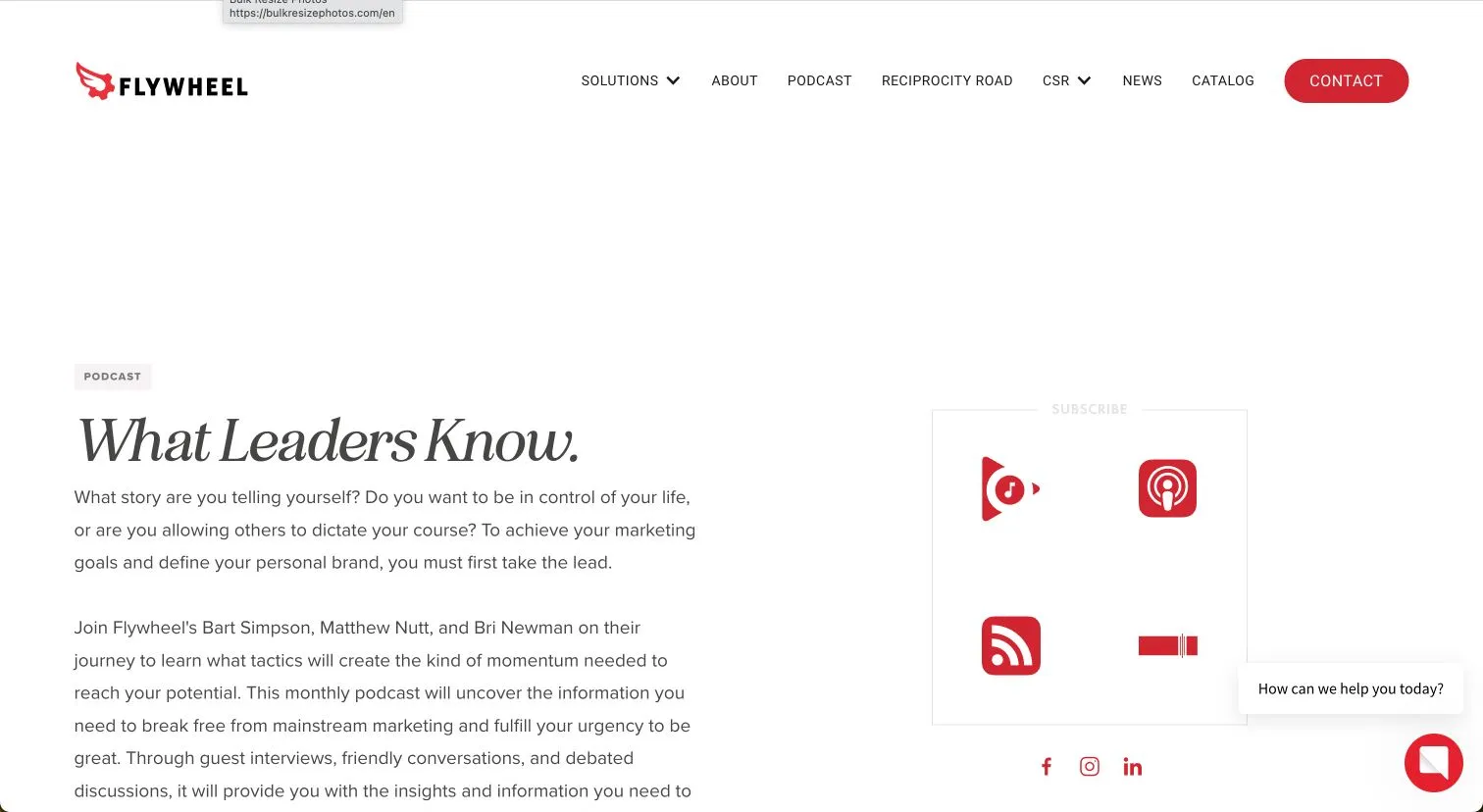 Podcast Flywheel Brands